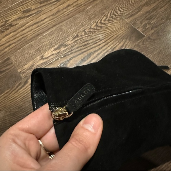 Gucci vintage y2k black ankle booties size 39 - Picture 4 of 9